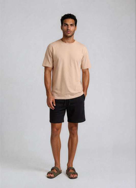 Solid Classic Tee - Peach